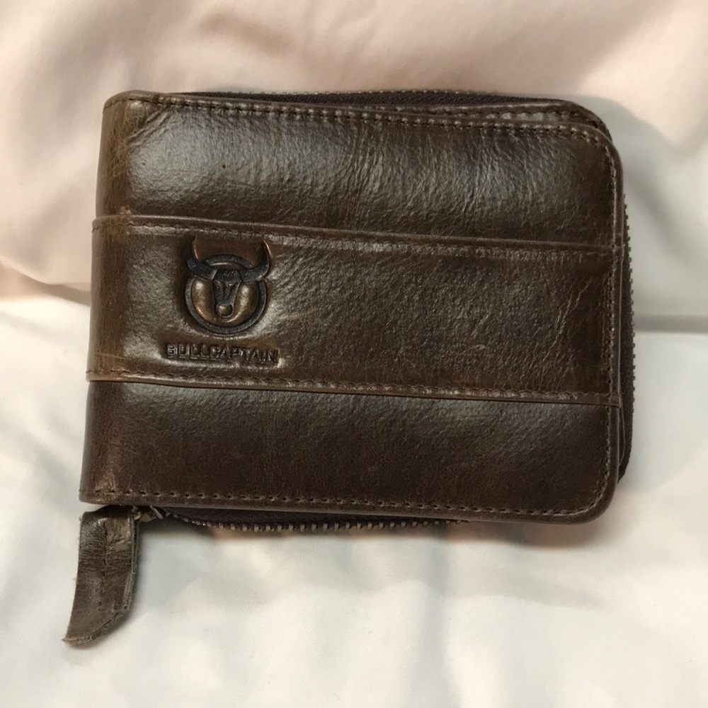 Bullcaptain Genuine Leather Wallet